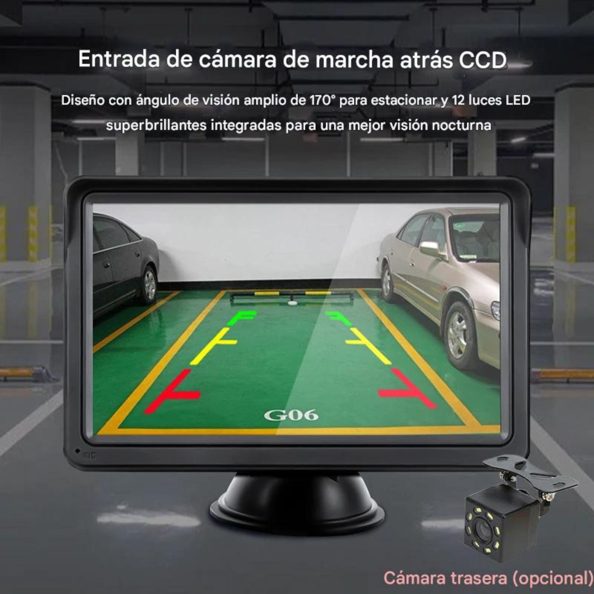 Pantalla CarPlay Android Auto para Coche Universal — Wireless, Wired, Bluetooth 5.0, 12V 24V