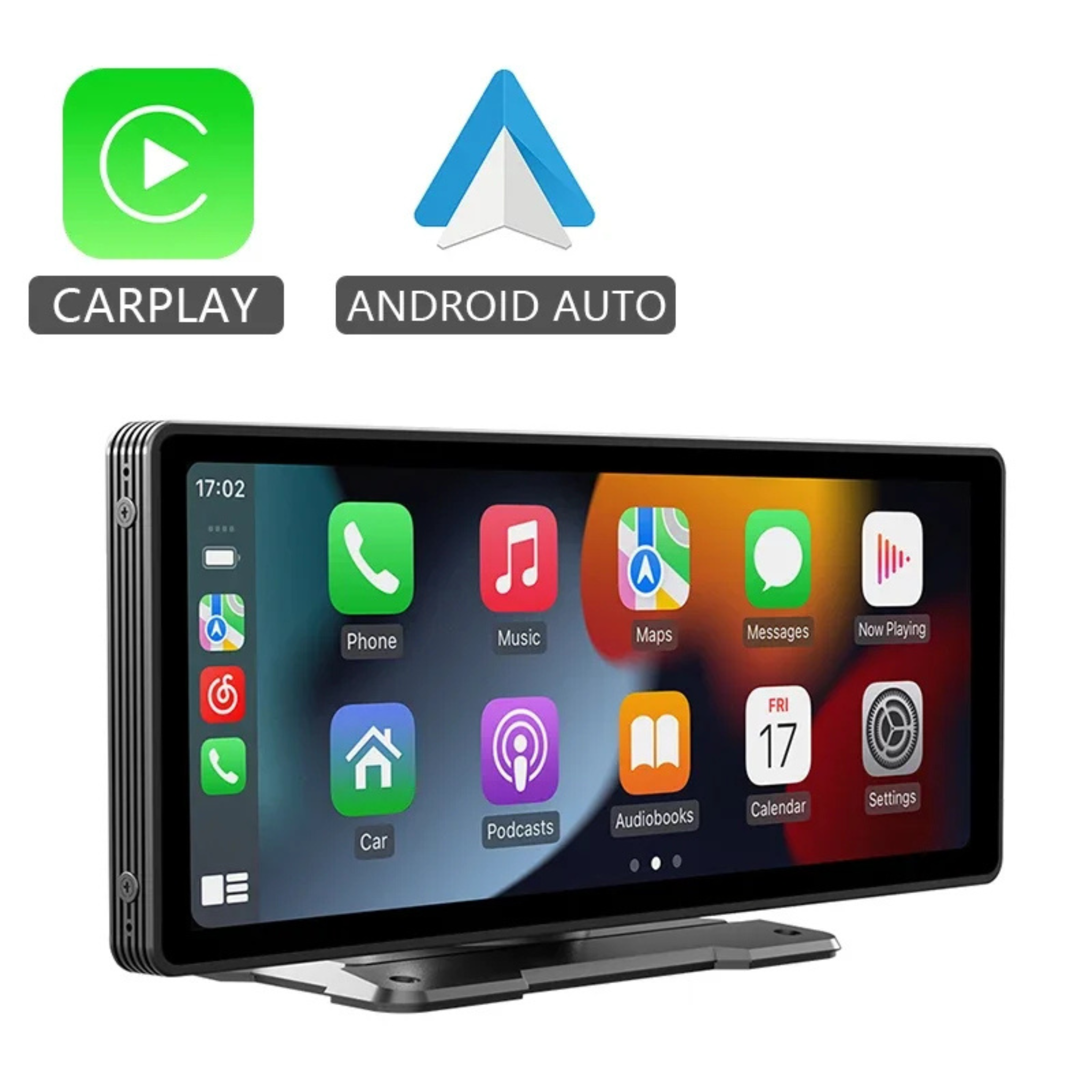 Pantalla táctil IPS 10 pulgadas CarPlay Android Auto