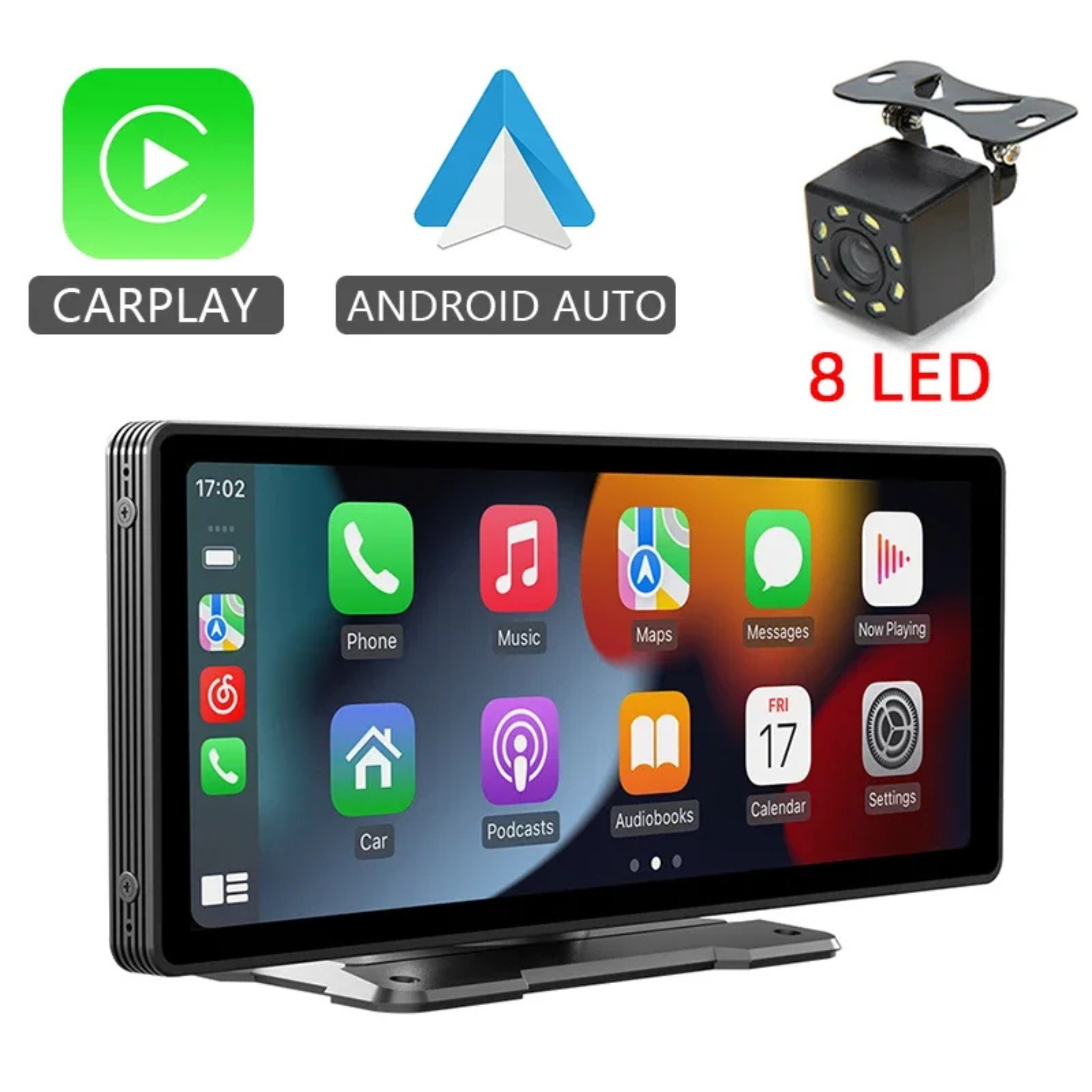 ConnectDrive Pantalla Coche 10.26" CarPlay Android Auto Inalámbrico Bluetooth Mirror Link USB AUX Imagen principal del producto